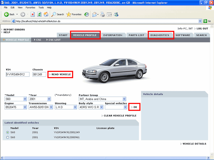 oem volvo vida dice