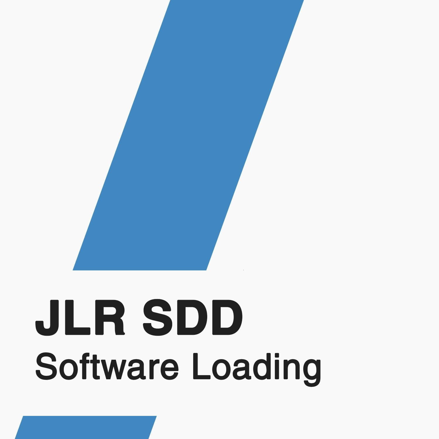 Software Loading Service JLR SDD Maverick Diagnostics