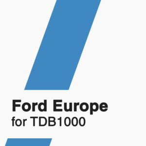 Ford Europe software for TDB1000 tool