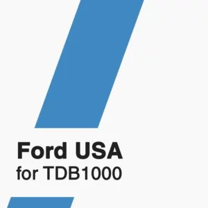 Ford USA Software for TDB1000 tool