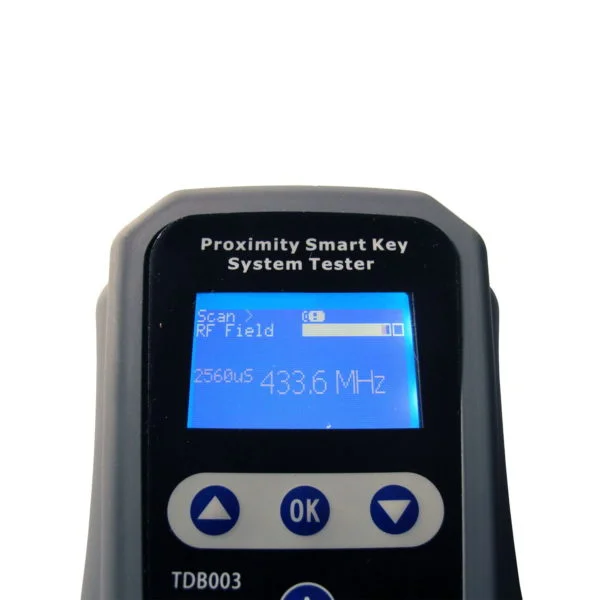 Proximity/Smart Key Systems Tester (TDB003) screen