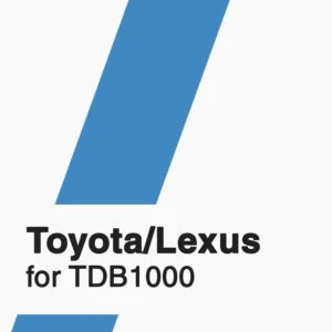 Toyota/Lexus Software for TDB1000 tool