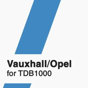 Vauxhall/Opel Software for TDB1000 tool