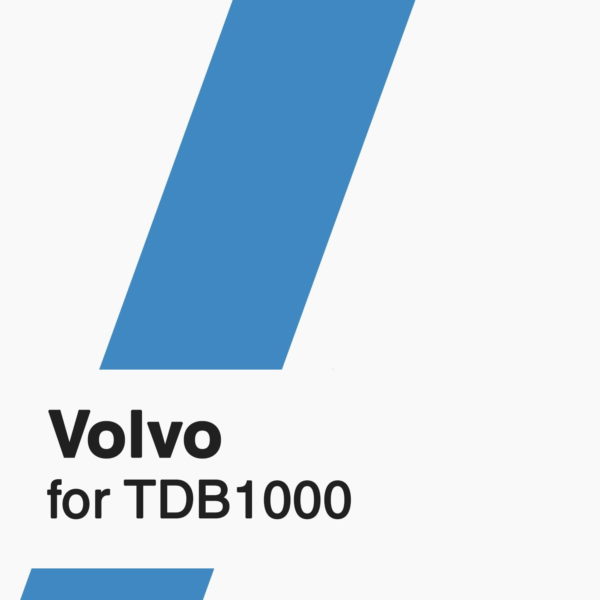 Volvo Software for TDB1000 tool