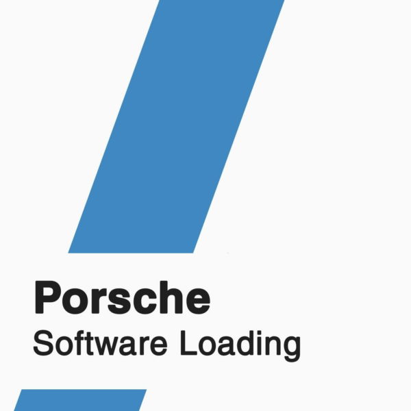 Porsche Software Loading badge