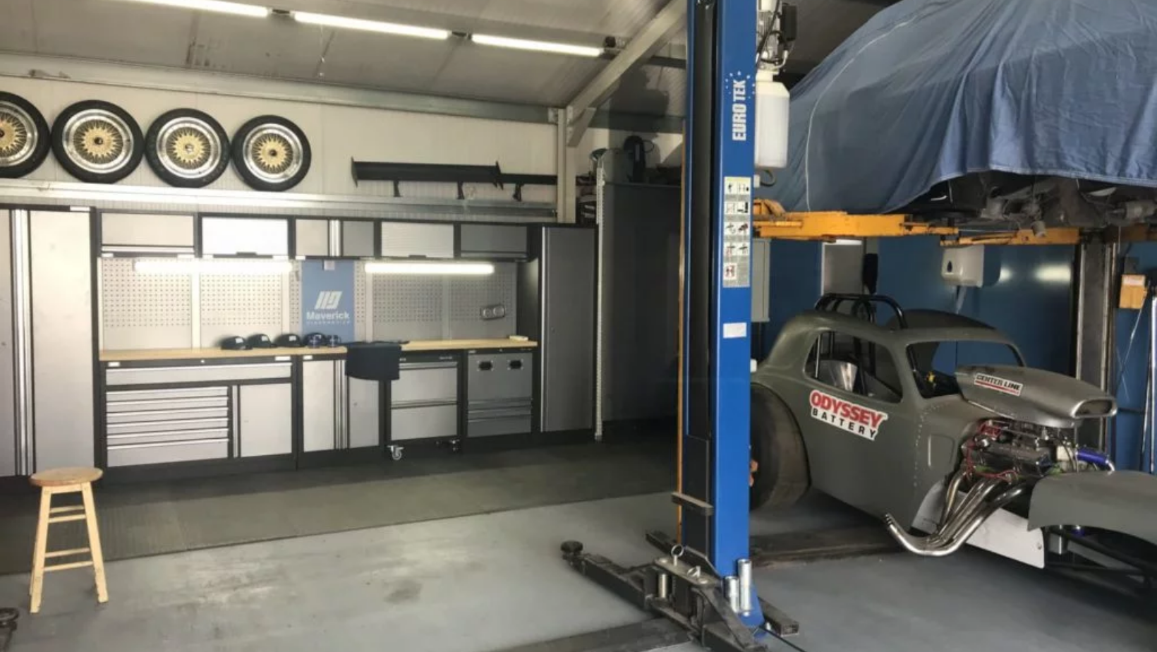 Maverick Diagnostics' workshop