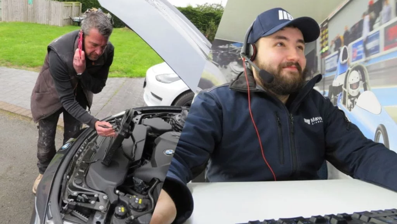 Sam and Gary of Maverick Diagnostics on support call