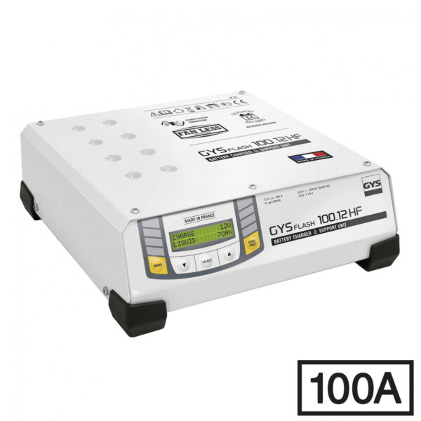 GYSFLASH 100.12 HF (100A) with 2.5m Cables