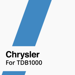 ASSET 013 Chrysler Software for TDB1000
