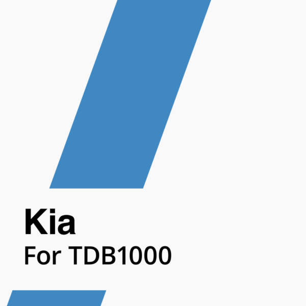 Kia Software for TDB1000