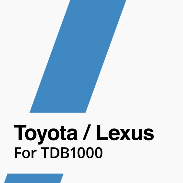 toyota lexus tdb1000