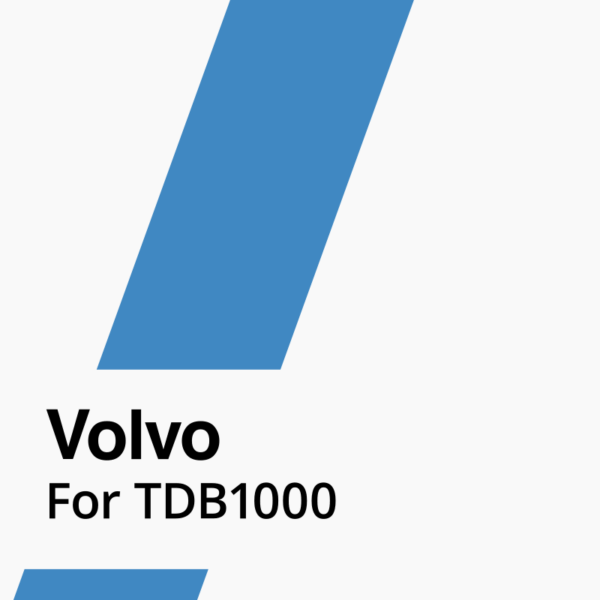Volvo Software for TDB1000