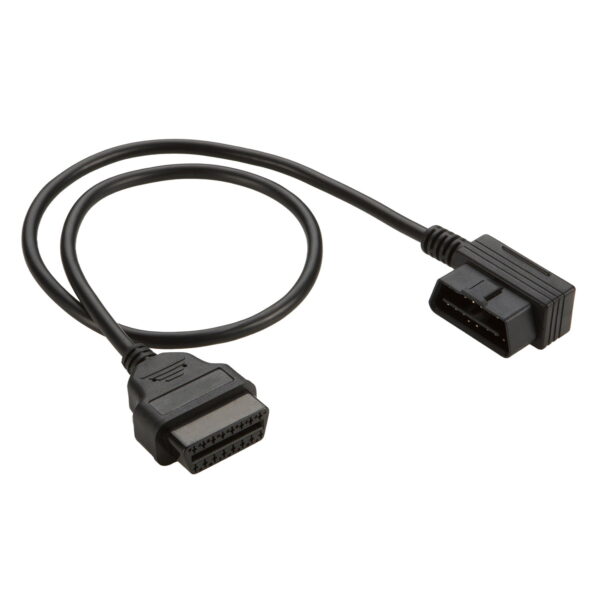 OBDII Right Angled Extension Cable (1mtr)